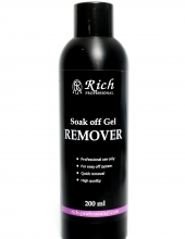                     Ремувер для гель-лака Rich REMOVER Soak off Gel  200ml 