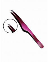 Пінцет для брів Rich professional Pink