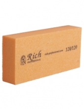 Баф Rich 2-сторонній помаранчевий 120/120